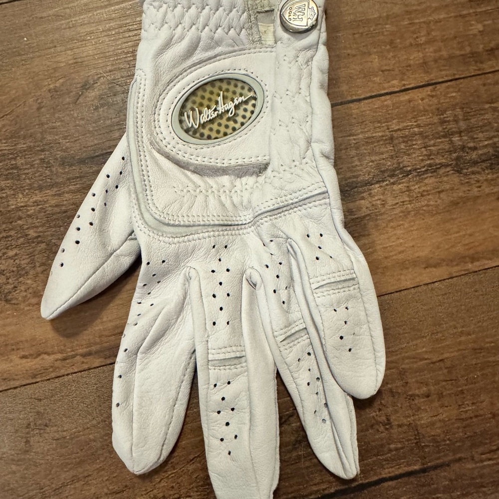 Walter Lady Hagan Premium Golf Glove Women’s Left Hand Large White Comfort Fit